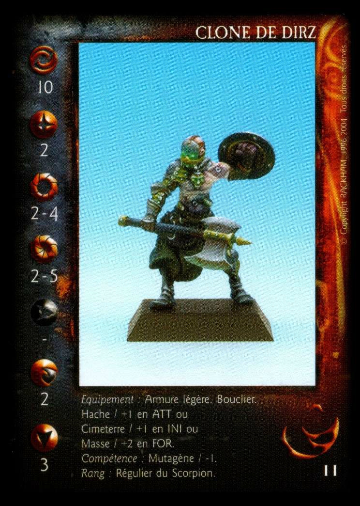 Clone de Dirz 3 (Hache)